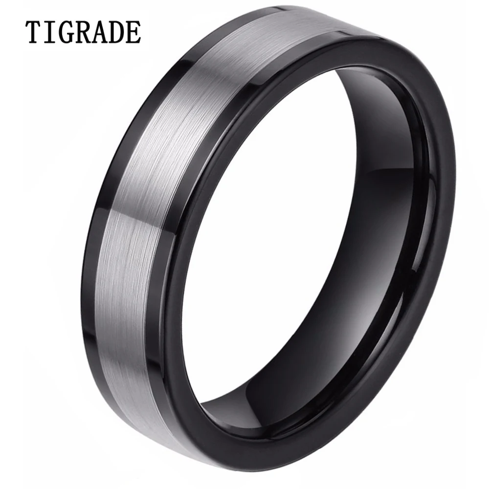 TIGRADE 6MM Wedding Band For Men Tungsten Carbide Ring Engagement Ring Comfort Fit Beveled Edges anel Women Simple Rings
TIGRADE 6MM Wedding Band For Men Tungsten Carbide Ring Engagement Ring Comfort Fit Beveled Edges anel Women Simple Rings