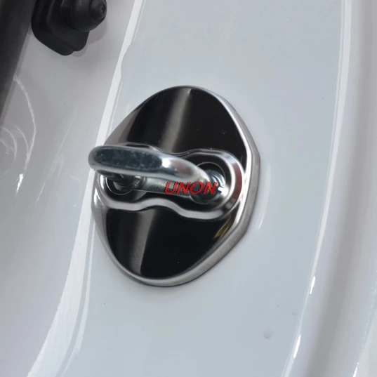 Unon Stainless Steel Door Lock Buckle Protection Protective Cover trim For Mitsubishi outlander 2009 2017 2018 car Accessories
Unon Stainless Steel Door Lock Buckle Protection Protective Cover trim For Mitsubishi outlander 2009 2017 2018 car Accessories