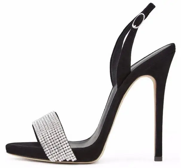 Sexy Crystal Embellished Slingback Sandals Women Cut-out Thin Heel Dress Shoes Fashion 2018 Summer Party Heel Shoes Big Size 10
Sexy Crystal Embellished Slingback Sandals Women Cut-out Thin Heel Dress Shoes Fashion 2018 Summer Party Heel Shoes Big Size 10