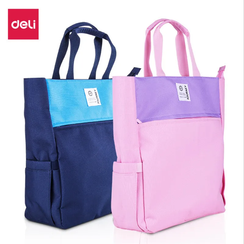 deli Student portable bag portable tote bag large-capacity multi-layer book bag storage supplies
deli Student portable bag portable tote bag large-capacity multi-layer book bag storage supplies