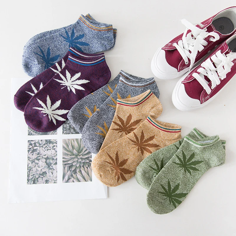 PEONFLY 5 PAIRS Best Cotton Harajuku Skateboard Hip Hop Maple Leaf Socks men's Street Boat Sock for male
PEONFLY 5 PAIRS Best Cotton Harajuku Skateboard Hip Hop Maple Leaf Socks men's Street Boat Sock for male