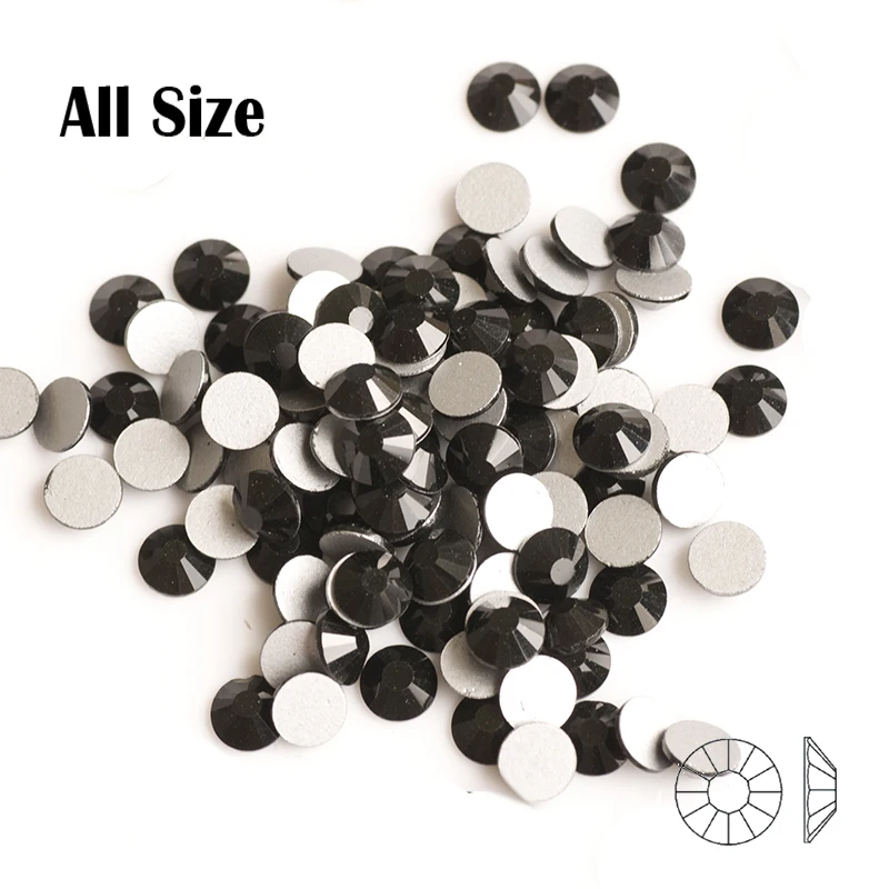 2058NoHF Jet All Sizes Rhinestones Nail Charms Non Hotfix Glitter Beauty For Nails Art Backpack DIY Design Decorations
2058NoHF Jet All Sizes Rhinestones Nail Charms Non Hotfix Glitter Beauty For Nails Art Backpack DIY Design Decorations