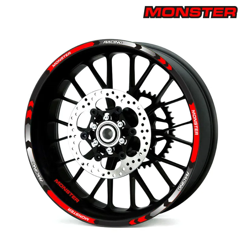 Motorcycle Wheel Sticker Decal Reflective Rim Suitabl For DUCATI MONSTER S2R 800 M400 M600 M620 M750/M750IE M900
Motorcycle Wheel Sticker Decal Reflective Rim Suitabl For DUCATI MONSTER S2R 800 M400 M600 M620 M750/M750IE M900
