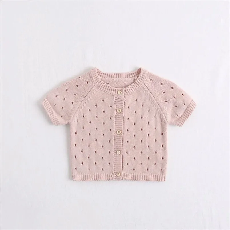Soft breathable baby boy/girls jacket summer short sleeve newborn baby coat thin knitted outwear for kids clothes tops girls
Soft breathable baby boy/girls jacket summer short sleeve newborn baby coat thin knitted outwear for kids clothes tops girls