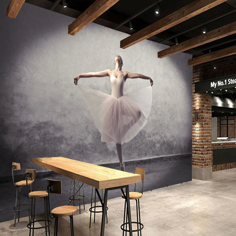 3D стереоскопические обои, винтажные фотообои для гостиной, кофейни, 3D декор для балетных танцев
3D стереоскопические обои, винтажные фотообои для гостиной, кофейни, 3D декор для балетных танцев