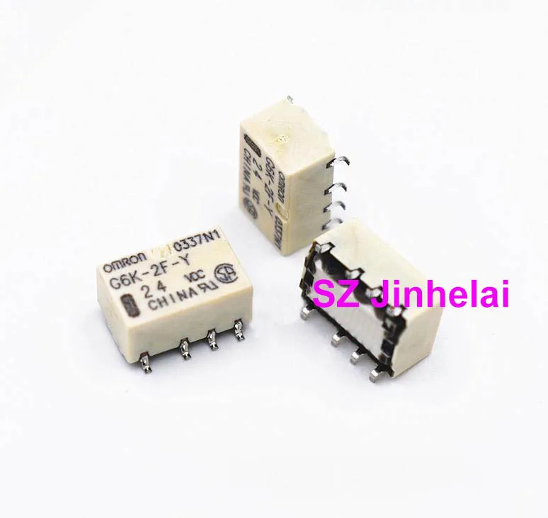 OMRON G6K-2F-Y DC24V DC12V DC5V DC3V Authentic original Signal relay 24VDC 12VDC 5VDC 3VDC
OMRON G6K-2F-Y DC24V DC12V DC5V DC3V Authentic original Signal relay 24VDC 12VDC 5VDC 3VDC
