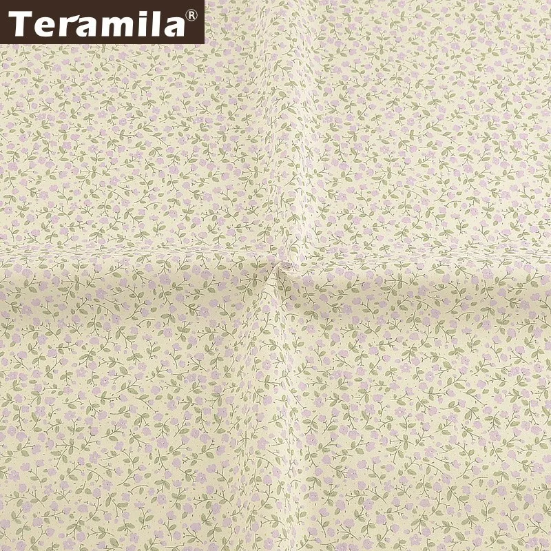 Teramila 100% Cotton Flroal Fabric Tecido Sewing Patchwork Tela DIY Handmade Tissus Au Metre Dress Bedsheet Baby Clothing Quilts
Teramila 100% Cotton Flroal Fabric Tecido Sewing Patchwork Tela DIY Handmade Tissus Au Metre Dress Bedsheet Baby Clothing Quilts