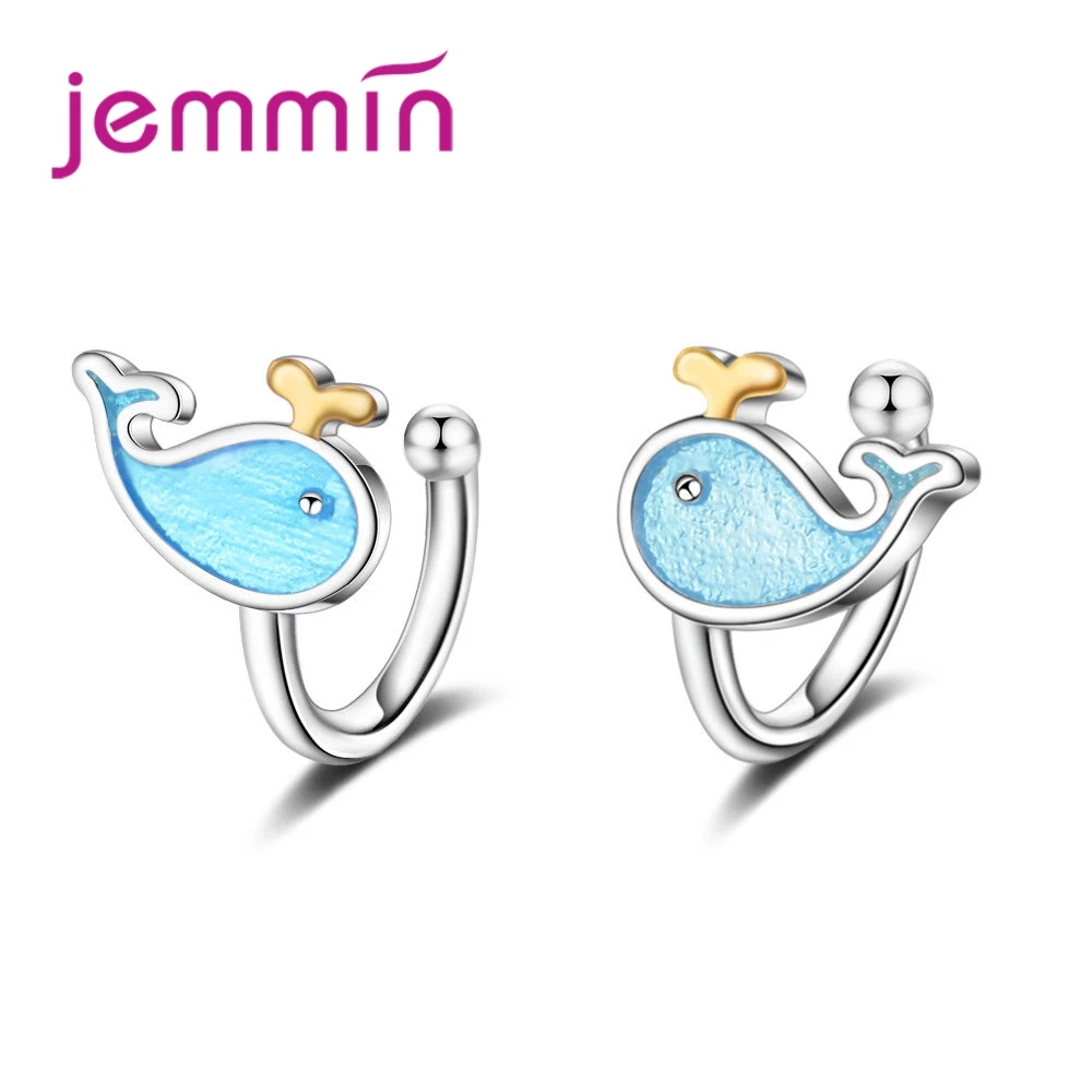 Cute Symbol Whale Shape Ear clip For Girl Ladies Earrings Jewelry 925 Sterling Silver High Quality Popular Gift Hot Sale
Cute Symbol Whale Shape Ear clip For Girl Ladies Earrings Jewelry 925 Sterling Silver High Quality Popular Gift Hot Sale