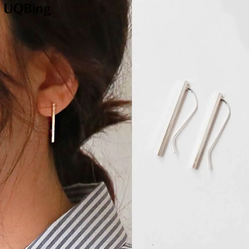 2016 New Design Silver Color Drop Earrings Simple Earrings For Women Free Shipping Brincos
2016 New Design Silver Color Drop Earrings Simple Earrings For Women Free Shipping Brincos