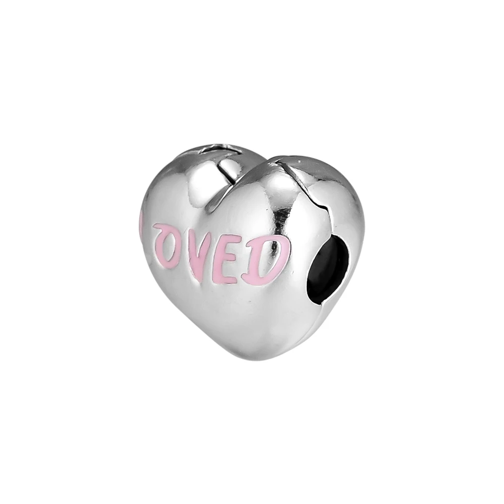 Fashion Beads Loved Heart Clip Fits Charms Silver 925 Original Jewelry Bracelets For Woman DIY Valentine's Day
Fashion Beads Loved Heart Clip Fits Charms Silver 925 Original Jewelry Bracelets For Woman DIY Valentine's Day