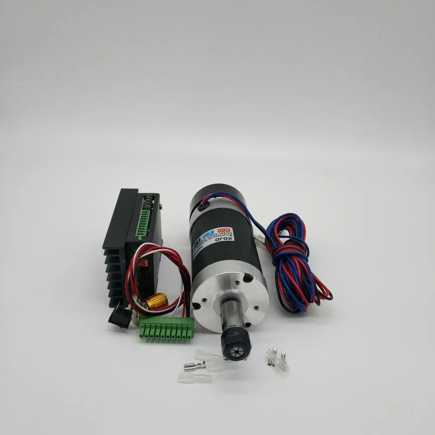 ER11 48V500W high speed air-cooled brushless spindle motor engraving machine spindle spindle long life
ER11 48V500W high speed air-cooled brushless spindle motor engraving machine spindle spindle long life
