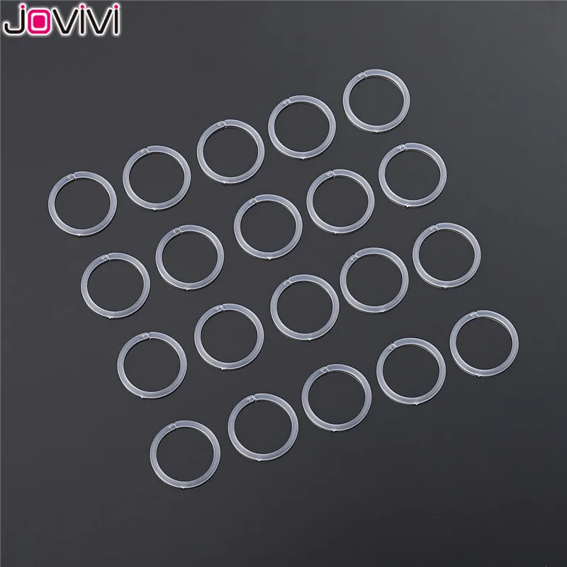 Jovivi 20Pcs 16G Flexible Acrylic Clear Septum Nose Hoop Rings Retainers Bioflex Cartilage Tragus Helix Earrings 6-12mm Inner
Jovivi 20Pcs 16G Flexible Acrylic Clear Septum Nose Hoop Rings Retainers Bioflex Cartilage Tragus Helix Earrings 6-12mm Inner