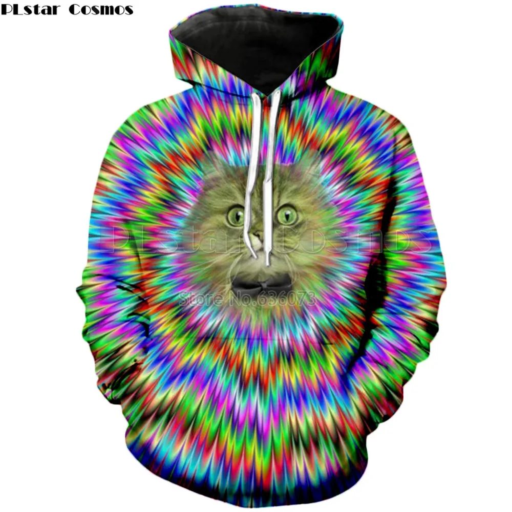 PLstar Cosmos Drop shipping 2018 New Fashion Hoodies Psychedelic Fun cat 3d Print Men's Women's Casual Hooded Sweatshirt
PLstar Cosmos Drop shipping 2018 New Fashion Hoodies Psychedelic Fun cat 3d Print Men's Women's Casual Hooded Sweatshirt
