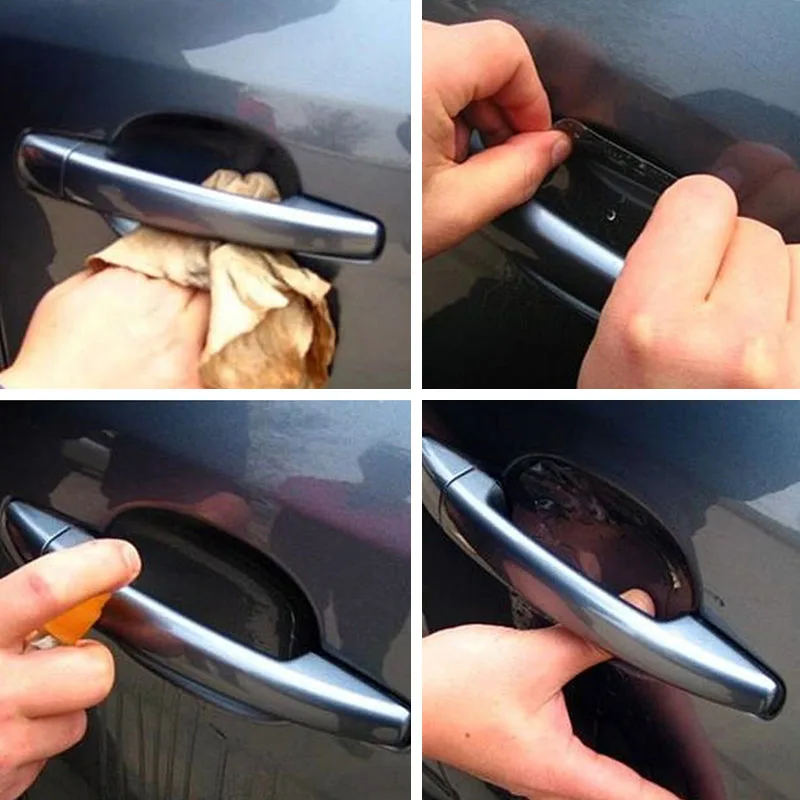 2023 New Car Universal 4 Pcs Car Door Handle Invisible Transparent Anti-scratch Protection Protector Sticker
2023 New Car Universal 4 Pcs Car Door Handle Invisible Transparent Anti-scratch Protection Protector Sticker