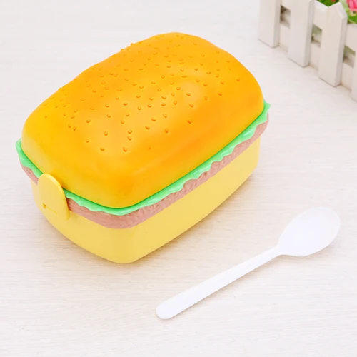 HS040 Excellent Quality 700ML Hamburger Student Portable Box Food Picnic Container Storage For Student Officer 17*12*10CM
HS040 Excellent Quality 700ML Hamburger Student Portable Box Food Picnic Container Storage For Student Officer 17*12*10CM