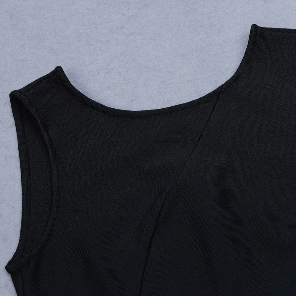 wholesale Vestidos Women black Bandage dress 2019 New Arrival O-Neck Sleeveless Celebrity evening party bodycon dresses
wholesale Vestidos Women black Bandage dress 2019 New Arrival O-Neck Sleeveless Celebrity evening party bodycon dresses