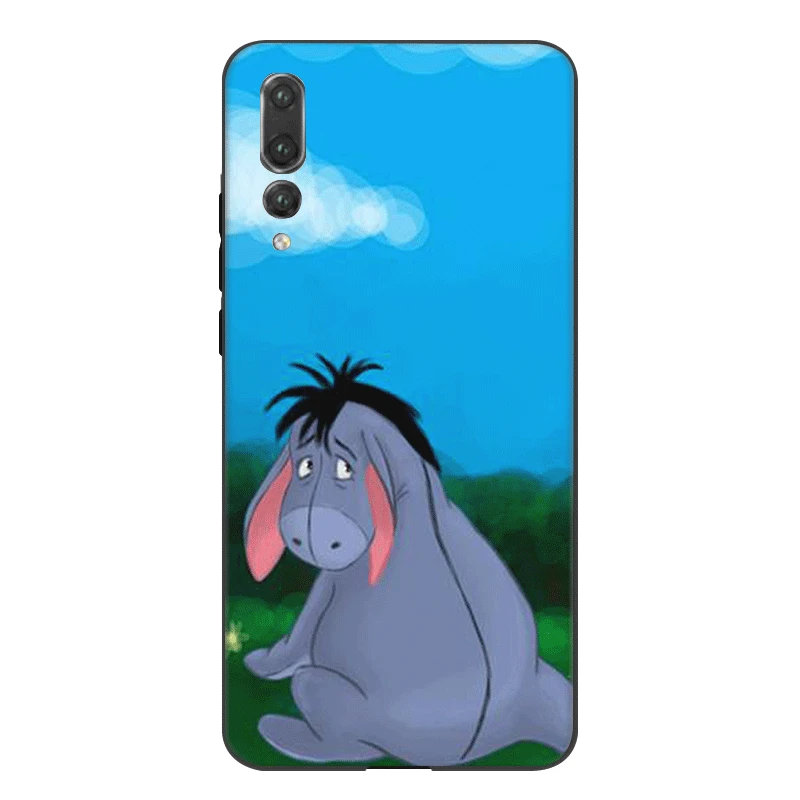 Силиконовый чехол для телефона huawei P30 P20 P10 P8 P9 Lite Pro P Smart Cover Eeyore Donkey Bag Shell |