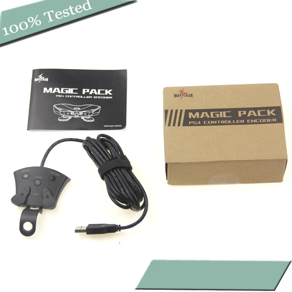 MAYFLASH Magic Pack PS4 Controller Encoder FPS Adapter with MODS & Paddles for PS4
MAYFLASH Magic Pack PS4 Controller Encoder FPS Adapter with MODS & Paddles for PS4