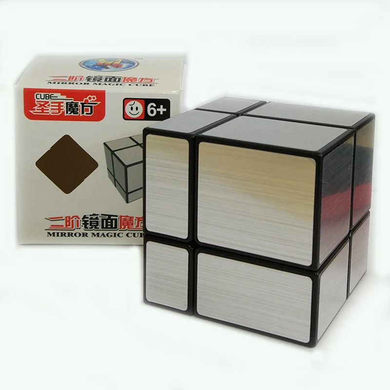 Shengshou Brushed Mirror Magic Cube 2x2x2 Creative Drawing 2 Layers Cast Coated Cube Twisty Puzzle Cube Toy for Kids Children 
Shengshou Brushed Mirror Magic Cube 2x2x2 Creative Drawing 2 Layers Cast Coated Cube Twisty Puzzle Cube Toy for Kids Children