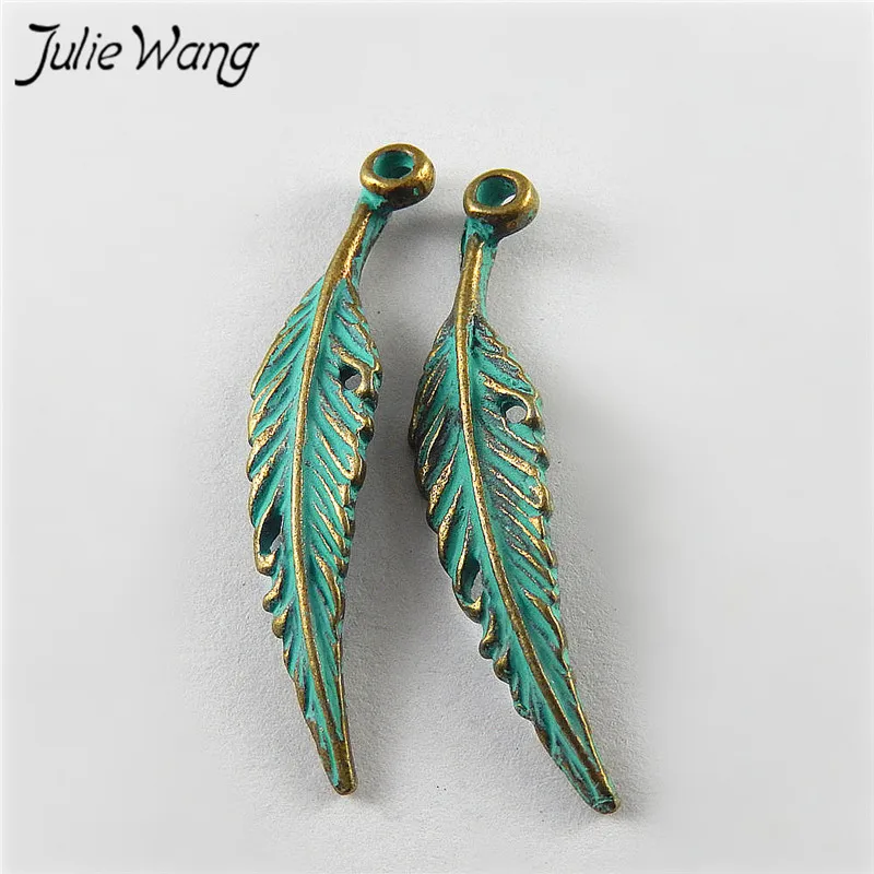 Julie Wang 20pcs Vintage Painting Antique Bronze Leaves charm Pendant Finding DIY Bracelet Necklace Jewelry Making Accessories
Julie Wang 20pcs Vintage Painting Antique Bronze Leaves charm Pendant Finding DIY Bracelet Necklace Jewelry Making Accessories