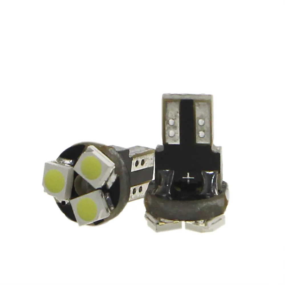 KEIN 10 шт. led t5 w3w лампа 3smd 3528 светодиодный световой индикатор автомобиля Приборная