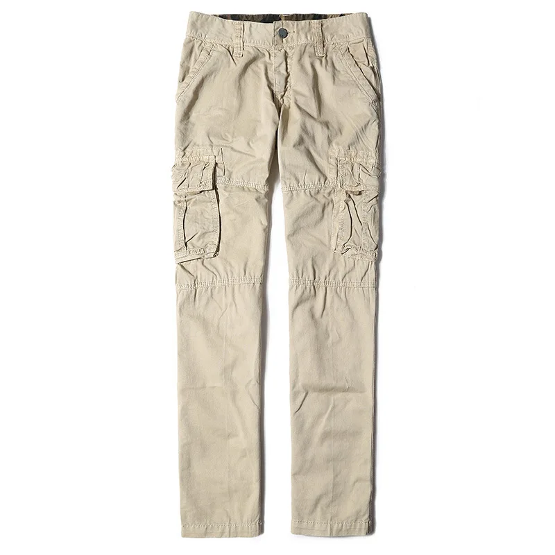 Men's Millitary Tactical Pants Solid Color Water Wash Full-length Trousers With Multi-Pockets Design Plus Size Male Cargo Pants
Men's Millitary Tactical Pants Solid Color Water Wash Full-length Trousers With Multi-Pockets Design Plus Size Male Cargo Pants