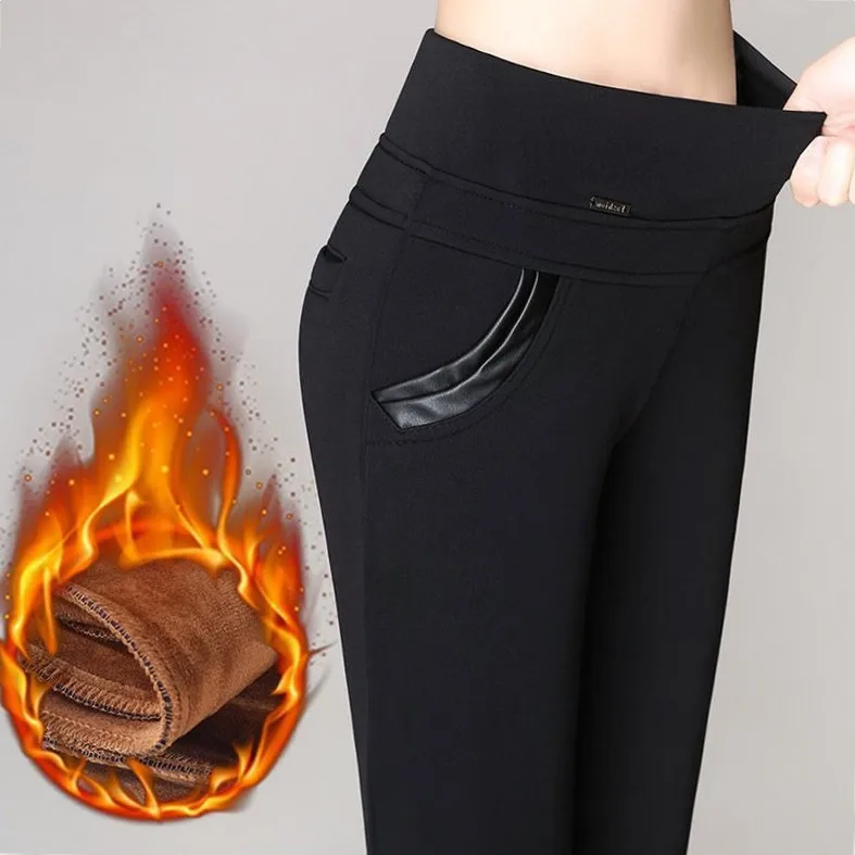 FSDKFAA 2018 Plus size 5XL 6XL Women Pencil Pants Autumn Winter Plus Velvet Leggings Office Formal Causal Pants Female Trousers
FSDKFAA 2018 Plus size 5XL 6XL Women Pencil Pants Autumn Winter Plus Velvet Leggings Office Formal Causal Pants Female Trousers