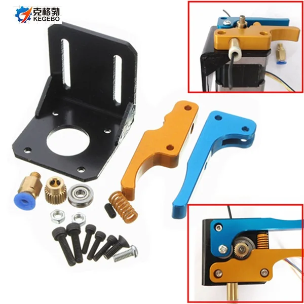 Reprap Kossel Delta 3D принтер полностью металлический Боуден экструдер комплект (без шагового двигателя) набор из алюминиевого сплава 1,75 мм нити
Reprap Kossel Delta 3D принтер полностью металлический Боуден экструдер комплект (без шагового двигателя) набор из алюминиевого сплава 1,75 мм нити