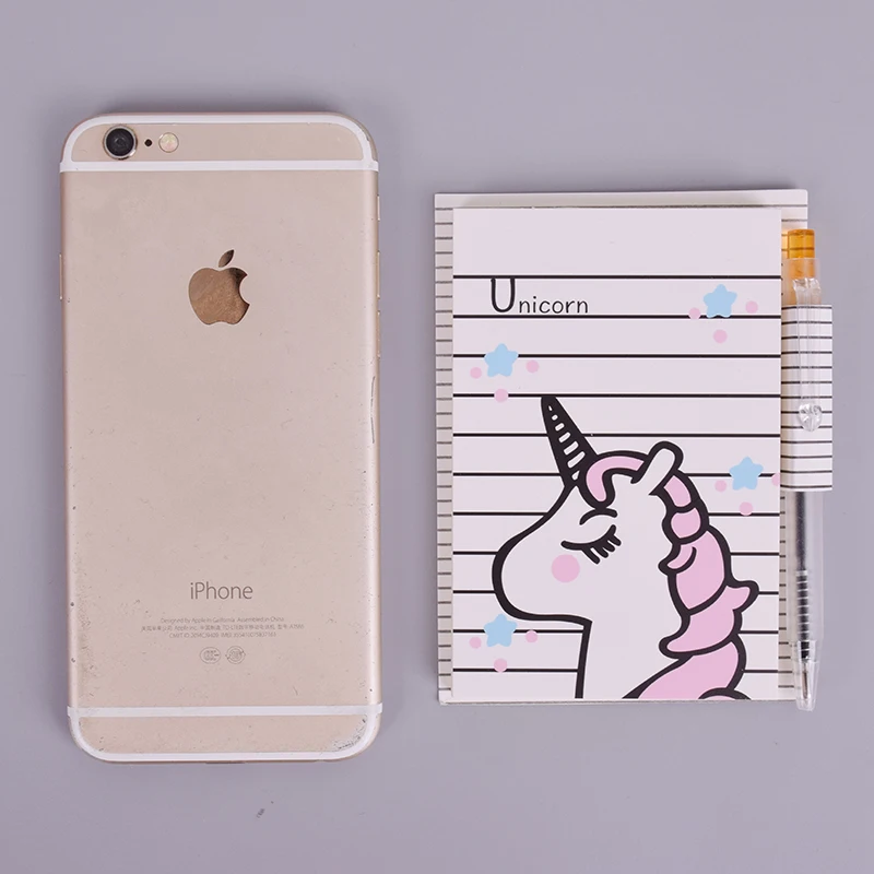 New cartoon unicorn + pen notebook mini portable week planner diary notepad stationery school supplies 50 page
New cartoon unicorn + pen notebook mini portable week planner diary notepad stationery school supplies 50 page