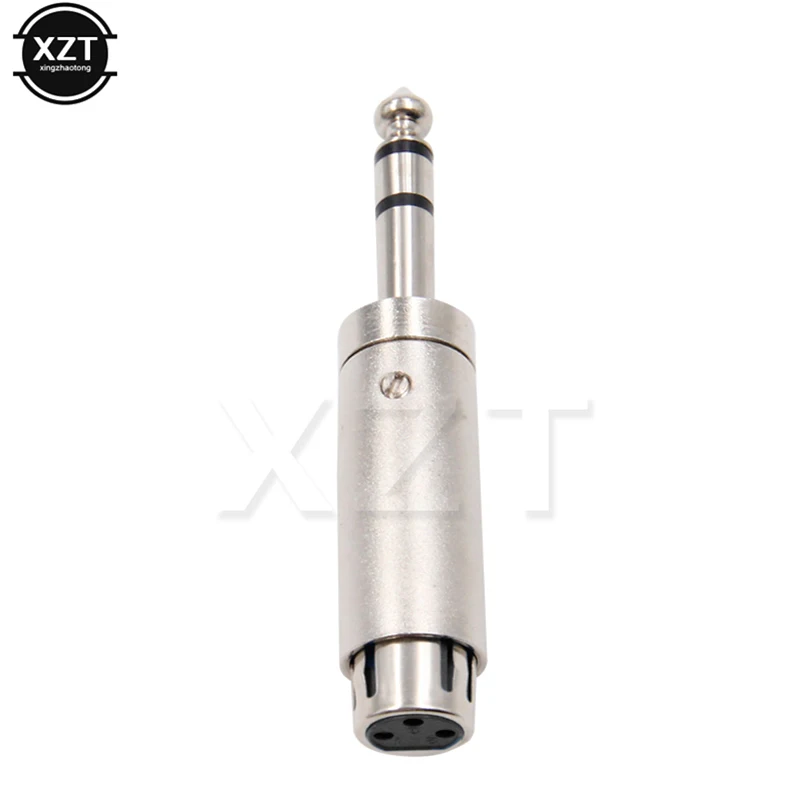 1pcs Nickel plated 3Pin XLR Female Jack to 1/4" 6.35mm Male Plug Stereo Microphone Adapter connector connector Newest
1pcs Nickel plated 3Pin XLR Female Jack to 1/4" 6.35mm Male Plug Stereo Microphone Adapter connector connector Newest