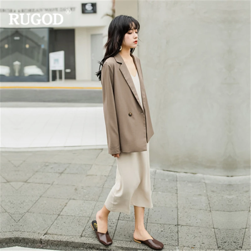 RUGOD 2018 New Korean Blazer Jacket Women Vintage Casual Long Sleeve Short Coat Office Lady Jacket Blaser Female Casaco Feminino
RUGOD 2018 New Korean Blazer Jacket Women Vintage Casual Long Sleeve Short Coat Office Lady Jacket Blaser Female Casaco Feminino
