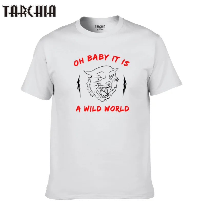TARCHIA 2021 новая футболка хлопковые повседневные топы футболки Oh Baby It Is A Wild World с коротким рукавом Летние Стильные мужские футболки для мальчик...
TARCHIA 2021 новая футболка хлопковые повседневные топы футболки Oh Baby It Is A Wild World с коротким рукавом Летние Стильные мужские футболки для мальчик...