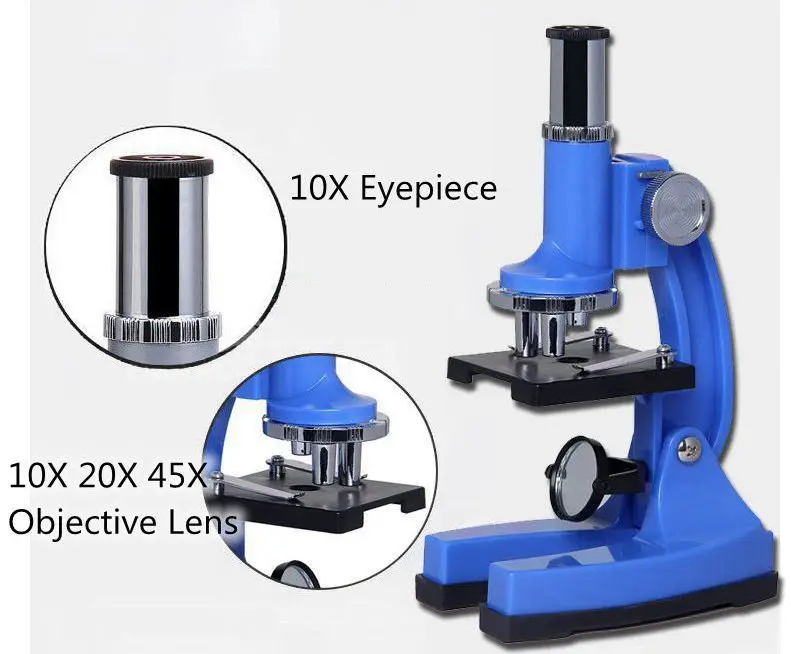 Children Cheap Toy 100X 300X 450X Zoom Monocular Plastic Biological Microscope for Kid's Birthday Educational Gift
Children Cheap Toy 100X 300X 450X Zoom Monocular Plastic Biological Microscope for Kid's Birthday Educational Gift