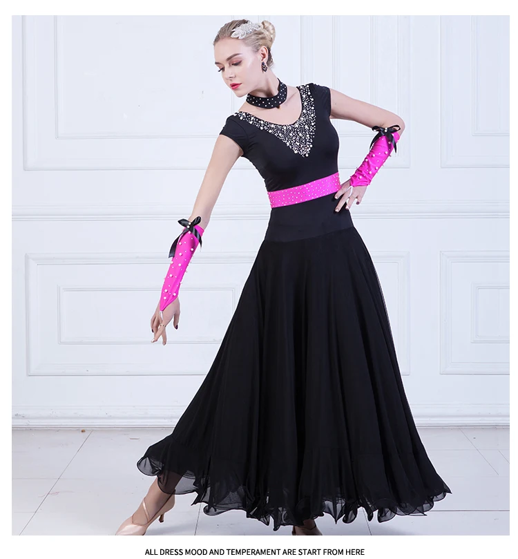 Ballroom Dance Dresses Women Sexy Diamond Waltz Dancing Costume Female Tango dancing Competition Suit D-0122
Ballroom Dance Dresses Women Sexy Diamond Waltz Dancing Costume Female Tango dancing Competition Suit D-0122