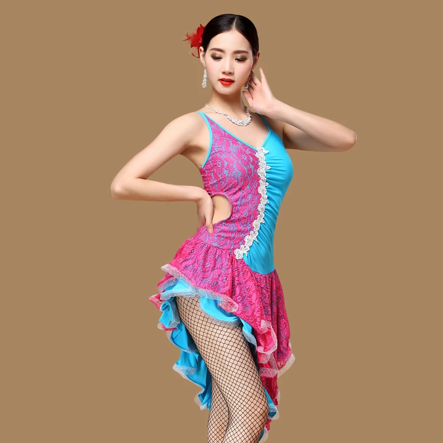 2018 Fashion Girls Ballroom Dance Competition Dress Samba Costume Salsa Dresses Women Latin Dress Lace
2018 Fashion Girls Ballroom Dance Competition Dress Samba Costume Salsa Dresses Women Latin Dress Lace