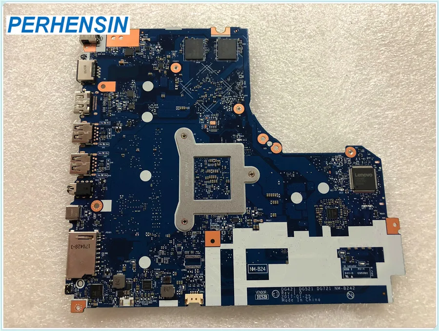 Mainboard DG421 DG521 DG721 NM-B242 for Lenovo 520-15IKB i3-6006U 2.00 GHz DDR4 Laptop Motherboard 100% WORK PERFECTLY
Mainboard DG421 DG521 DG721 NM-B242 for Lenovo 520-15IKB i3-6006U 2.00 GHz DDR4 Laptop Motherboard 100% WORK PERFECTLY