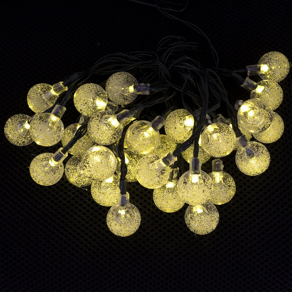 Solar Warm White Party Decoration Fairy Lights Ball String Lights Outdoor Garden Lawn Solar Lights WaterProof 30 LED
Solar Warm White Party Decoration Fairy Lights Ball String Lights Outdoor Garden Lawn Solar Lights WaterProof 30 LED