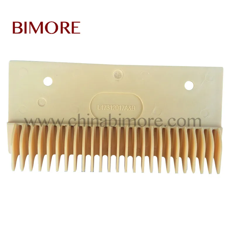 BIMORE OTPC004 L47312017AB Escalator Plastic Comb Length 212mm Width 108mm Install Size 145mm 25T Left
BIMORE OTPC004 L47312017AB Escalator Plastic Comb Length 212mm Width 108mm Install Size 145mm 25T Left