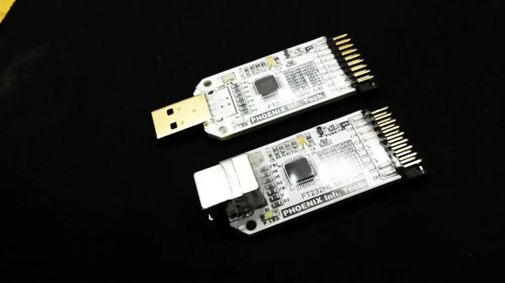 For USB FT232HL board, high-speed serial port, I2C, SPI, FIFO, JTAG compatible, UM232H-B module
For USB FT232HL board, high-speed serial port, I2C, SPI, FIFO, JTAG compatible, UM232H-B module