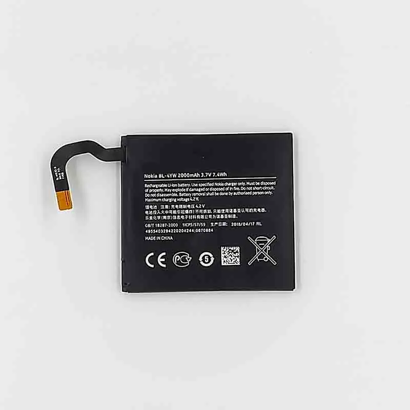 2000 мАч для Nokia Lumia 925 925T батарея 922 RM-893 RM-892 Подиум RM 892 893 955 литий-ионная полимерная |