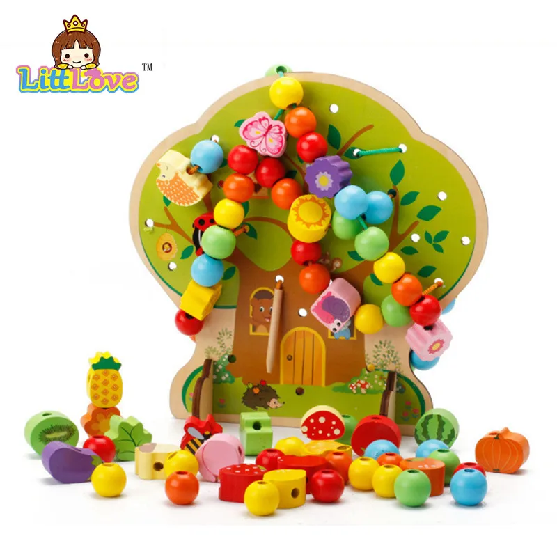 LittLove Colorful Multifunction Tree Wooden Beads Toys Education Wooden Toys Animal Fruit Beads Montessori Toy For Children
LittLove Colorful Multifunction Tree Wooden Beads Toys Education Wooden Toys Animal Fruit Beads Montessori Toy For Children