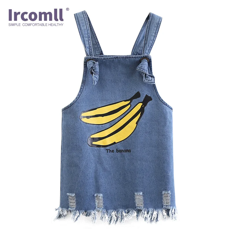 Ircomll Baby Girls Jeans Overalls Summer Dress Strap Kids Denim Banana Printing Outfits Toddler Clothing Bebe Outwear
Ircomll Baby Girls Jeans Overalls Summer Dress Strap Kids Denim Banana Printing Outfits Toddler Clothing Bebe Outwear