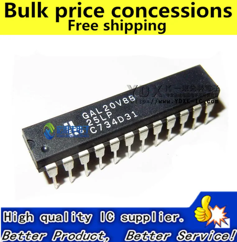 GAL20V8B GAL20V8B-10LP GAL20V8B-15LP GAL20V8 DIP-24 Бесплатная доставка 10 шт./лот
GAL20V8B GAL20V8B-10LP GAL20V8B-15LP GAL20V8 DIP-24 Бесплатная доставка 10 шт./лот