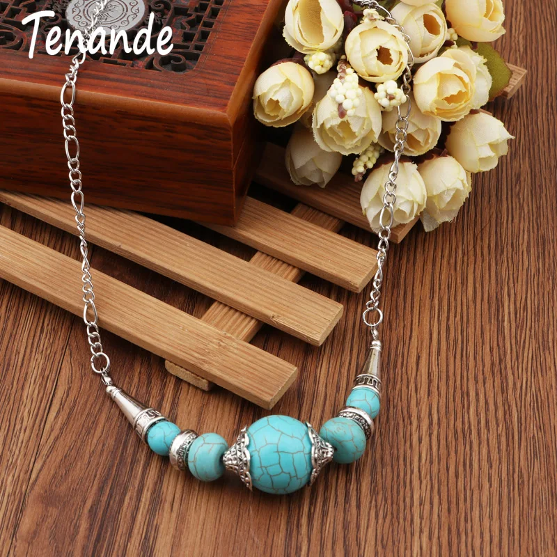 Tenande Maxi Bohemian Natural Stone Beads Triangles Ball Necklaces & Pendants for Women New Fashion Night Club Jewelry Collier
Tenande Maxi Bohemian Natural Stone Beads Triangles Ball Necklaces & Pendants for Women New Fashion Night Club Jewelry Collier
