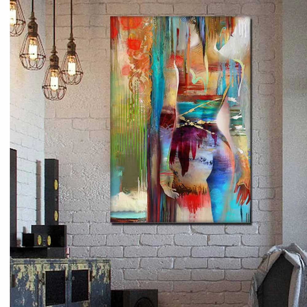 Hand Painted Abstract Figure Canvas Art Wall Decorative Sexy Girl Oil Painting Girl Wall Pictures Living Room Bedroom Wall Decor
Hand Painted Abstract Figure Canvas Art Wall Decorative Sexy Girl Oil Painting Girl Wall Pictures Living Room Bedroom Wall Decor