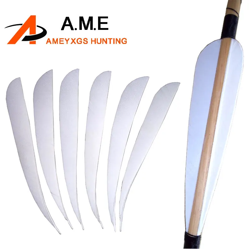 200pcs Fletching White real Turkey Feathers Archery 5'' for Arrows Archery Hunting Shooting Sport
200pcs Fletching White real Turkey Feathers Archery 5'' for Arrows Archery Hunting Shooting Sport