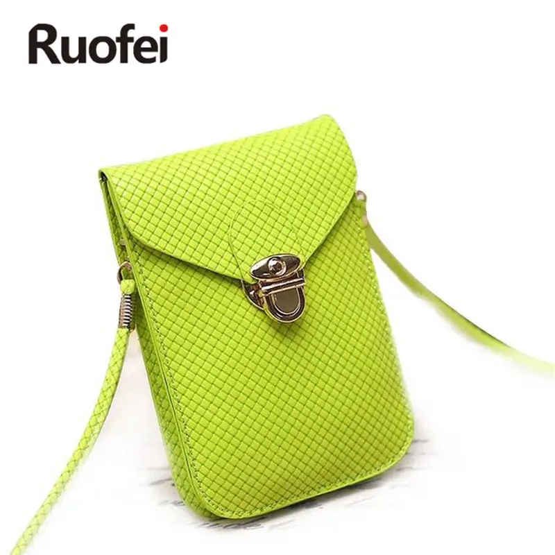 2017 Fluorescence Colors Women Mobile Phone Bags Fashion Small Change Purse Female Woven Buckle Shoulder Bags Mini Messenger Bag
2017 Fluorescence Colors Women Mobile Phone Bags Fashion Small Change Purse Female Woven Buckle Shoulder Bags Mini Messenger Bag