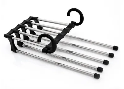 Rack multifunction pants closet hanger/rack 5 in one plastic Magic trousers hanger
Rack multifunction pants closet hanger/rack 5 in one plastic Magic trousers hanger