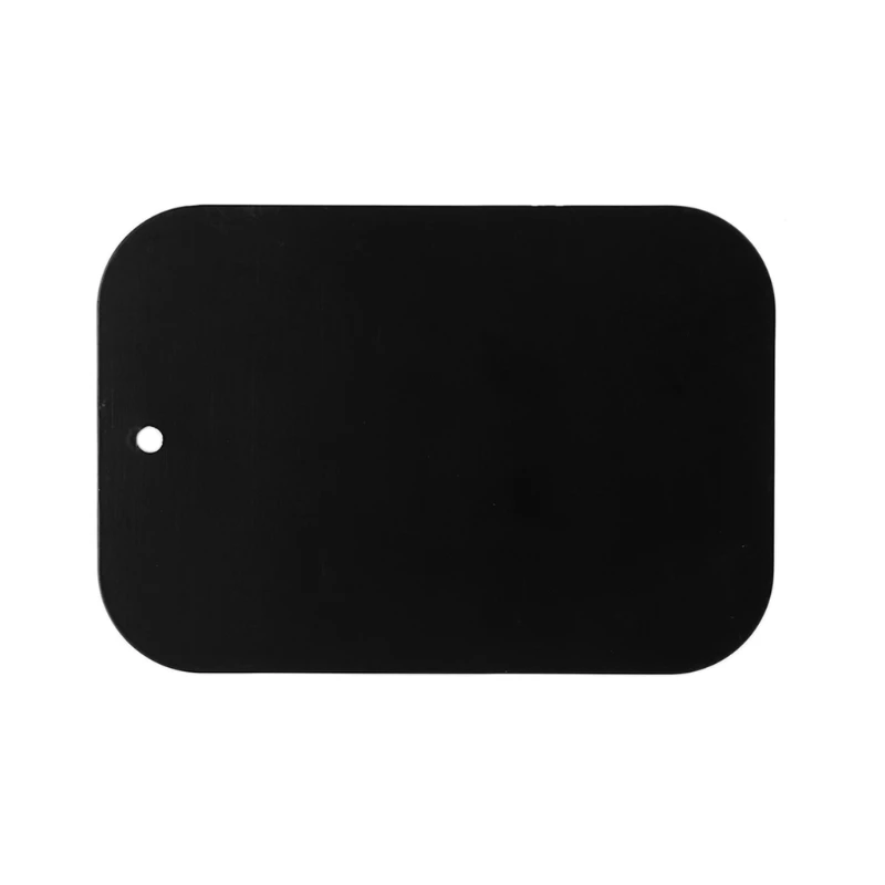 OOTDTY 4pcs New Replace Metal Rectangular Round Plate Sticker For Magnetic Mount Phone Holder | Электроника