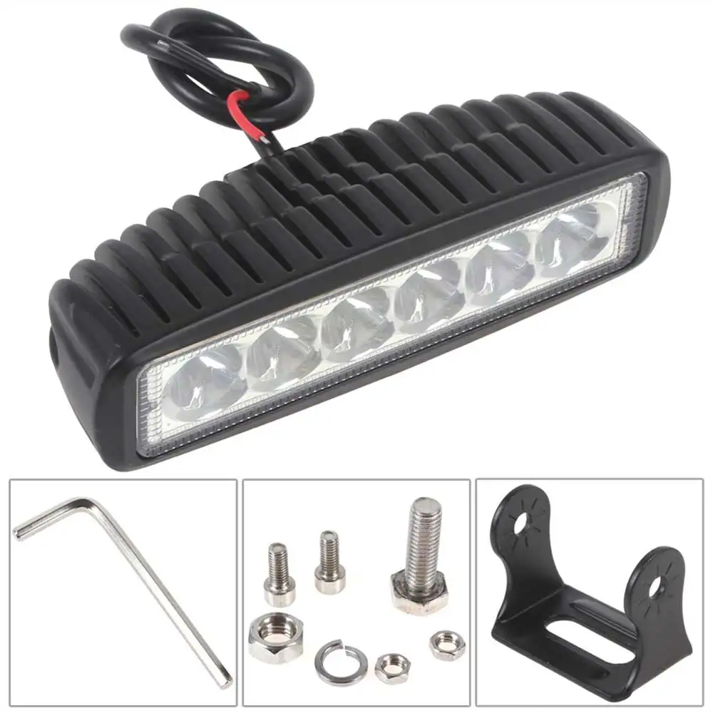 1PCS LED Work Light Bar Floodlight Spotlight Lamp 18W 12V 6 Bulbs Driving Fog Offroad For Jeep SUV 4WD Boat Truck White
1PCS LED Work Light Bar Floodlight Spotlight Lamp 18W 12V 6 Bulbs Driving Fog Offroad For Jeep SUV 4WD Boat Truck White